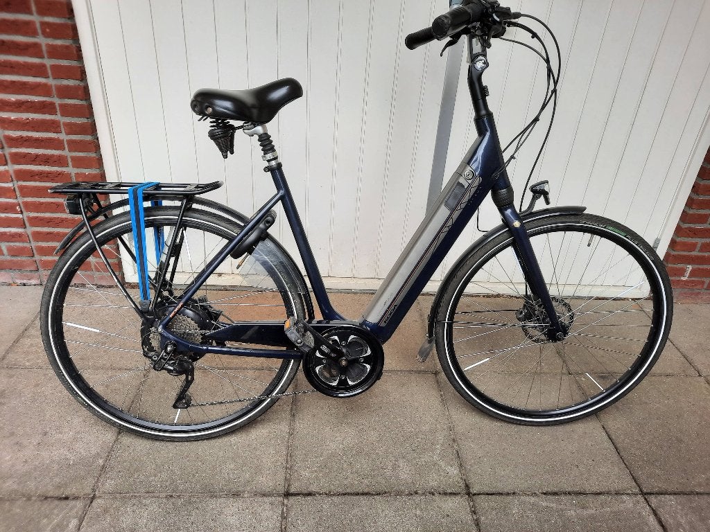 elektrische damesfiets koga e-tour dames fiets 21 v, Gebruikt, 51 tot 55 cm, 50 km per accu of meer, Ophalen