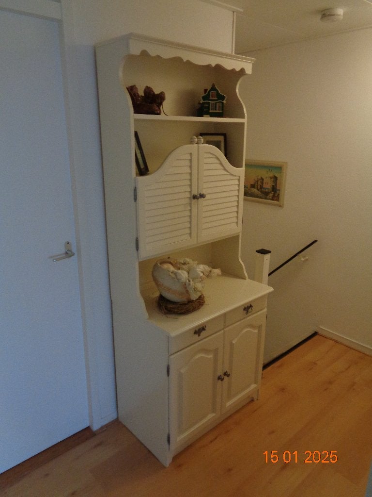 Wandmeubel tweedelig, Ophalen, Gebruikt, 200 cm of meer, Minder dan 150 cm