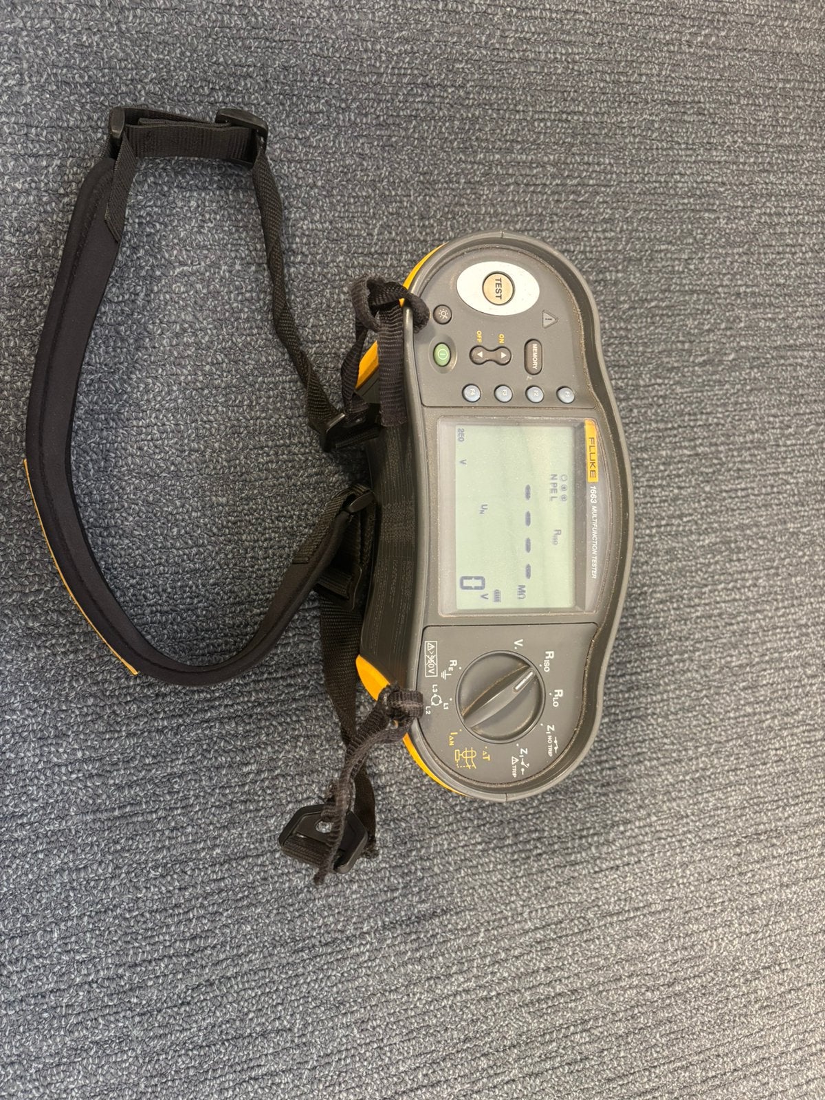Fluke 1663 Installatietesters NEN3140 / NEN1010 inspectie, Ophalen of Verzenden, Gebruikt, Elektriciteit