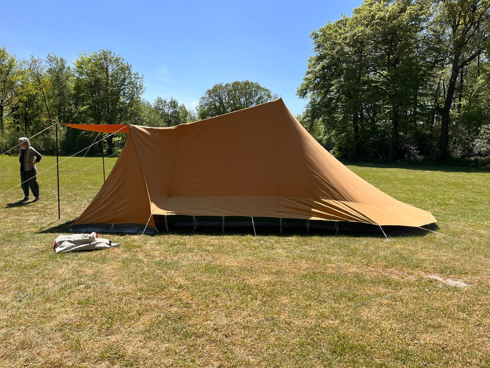 De Waard tent type Zilvermeeuw, Caravans en Kamperen, Ophalen, Zo goed als nieuw, Tot en met 6