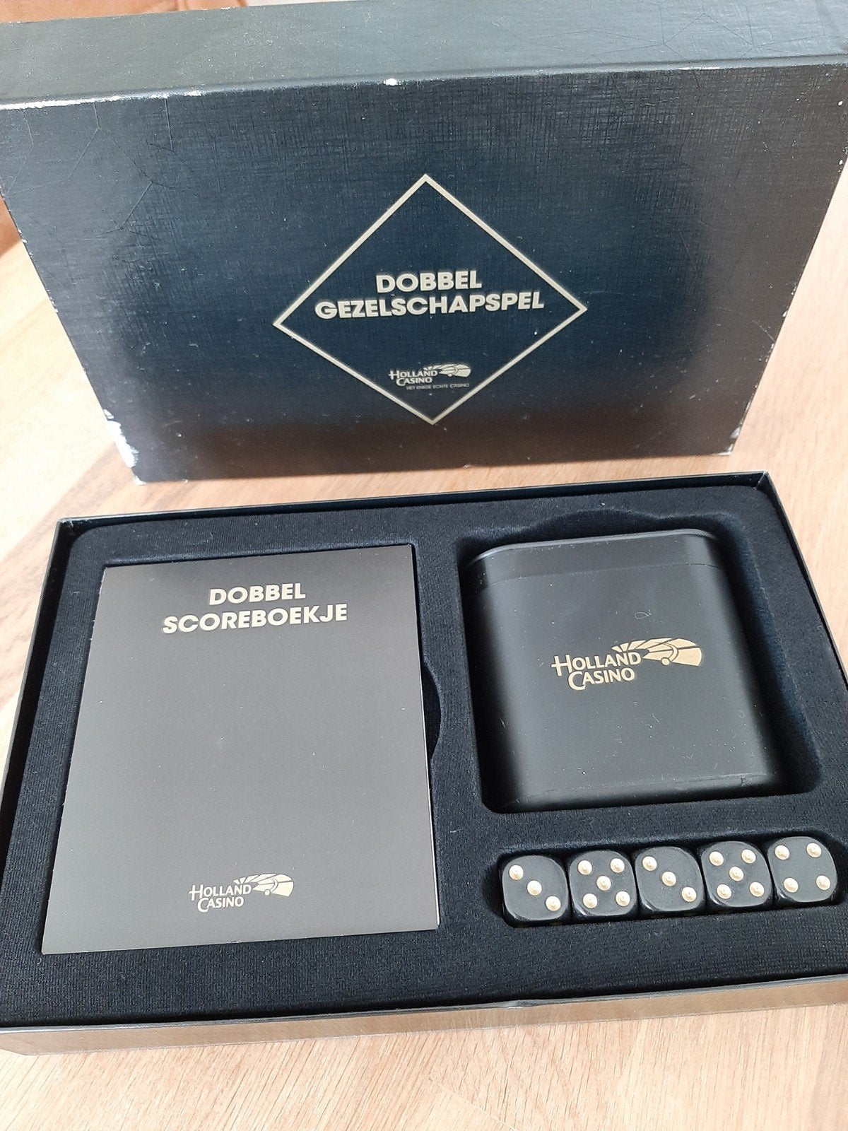 Dobbel Gezelschapsspel Holland Casino - Nieuw, Ophalen of Verzenden, Nieuw