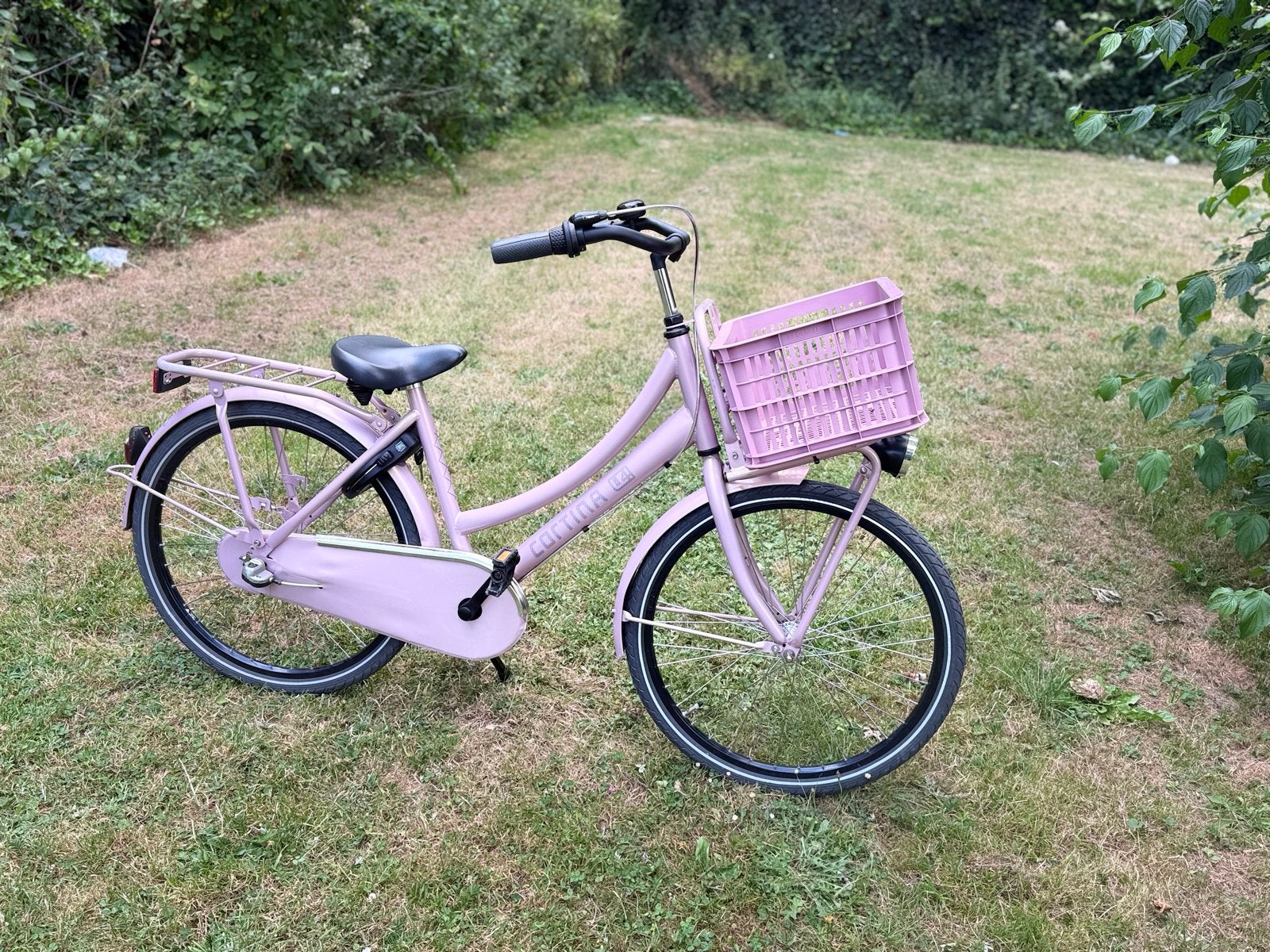 Cortina 24 inch meisjesfiets met 3 versnellingen, Fietsen en Brommers, Fietsen | Meisjes, Ophalen, Versnellingen, Trommelrem, Gebruikt