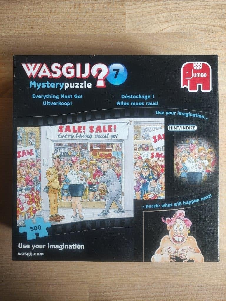 Wasgij? Puzzel, Ophalen of Verzenden, 500 t/m 1500 stukjes, Gebruikt, Legpuzzel