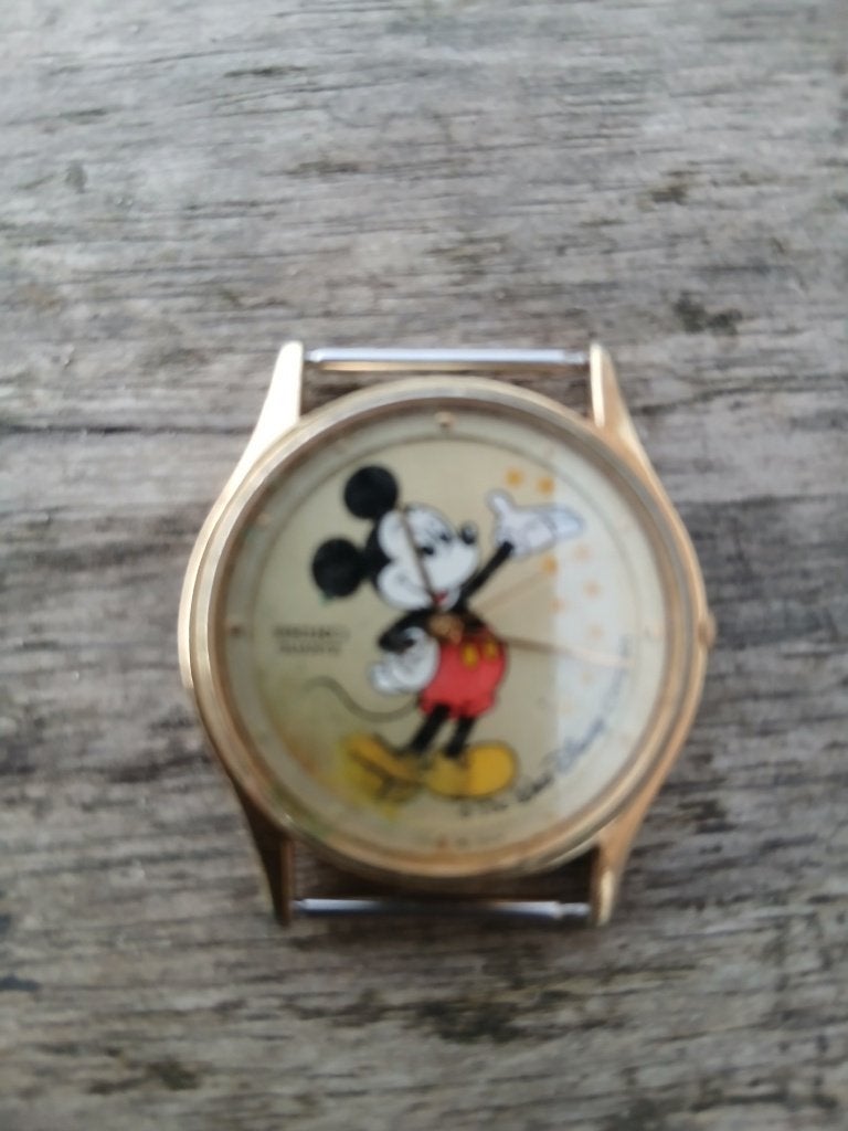 Walt Disney horloge Mickey Mouse, Ophalen of Verzenden, Mickey Mouse, Gebruikt, Overige typen