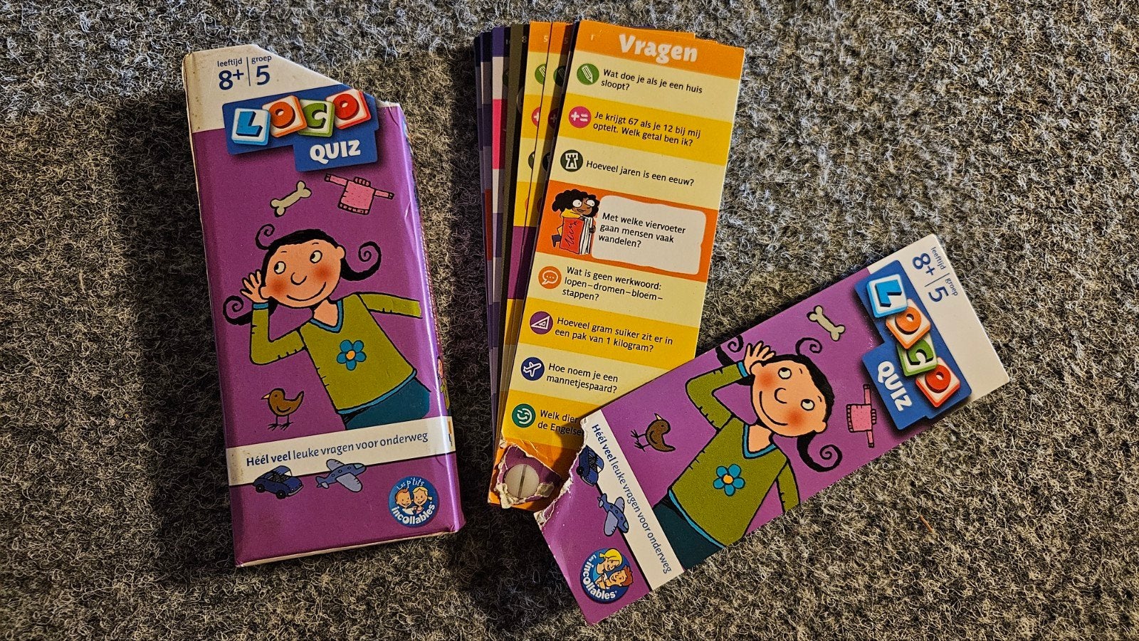 Loco quiz, vanaf 8 jaar, groep 5, leuk voor onderweg, Een of twee spelers, Ophalen of Verzenden, Gebruikt, Noordhoff Uitgevers