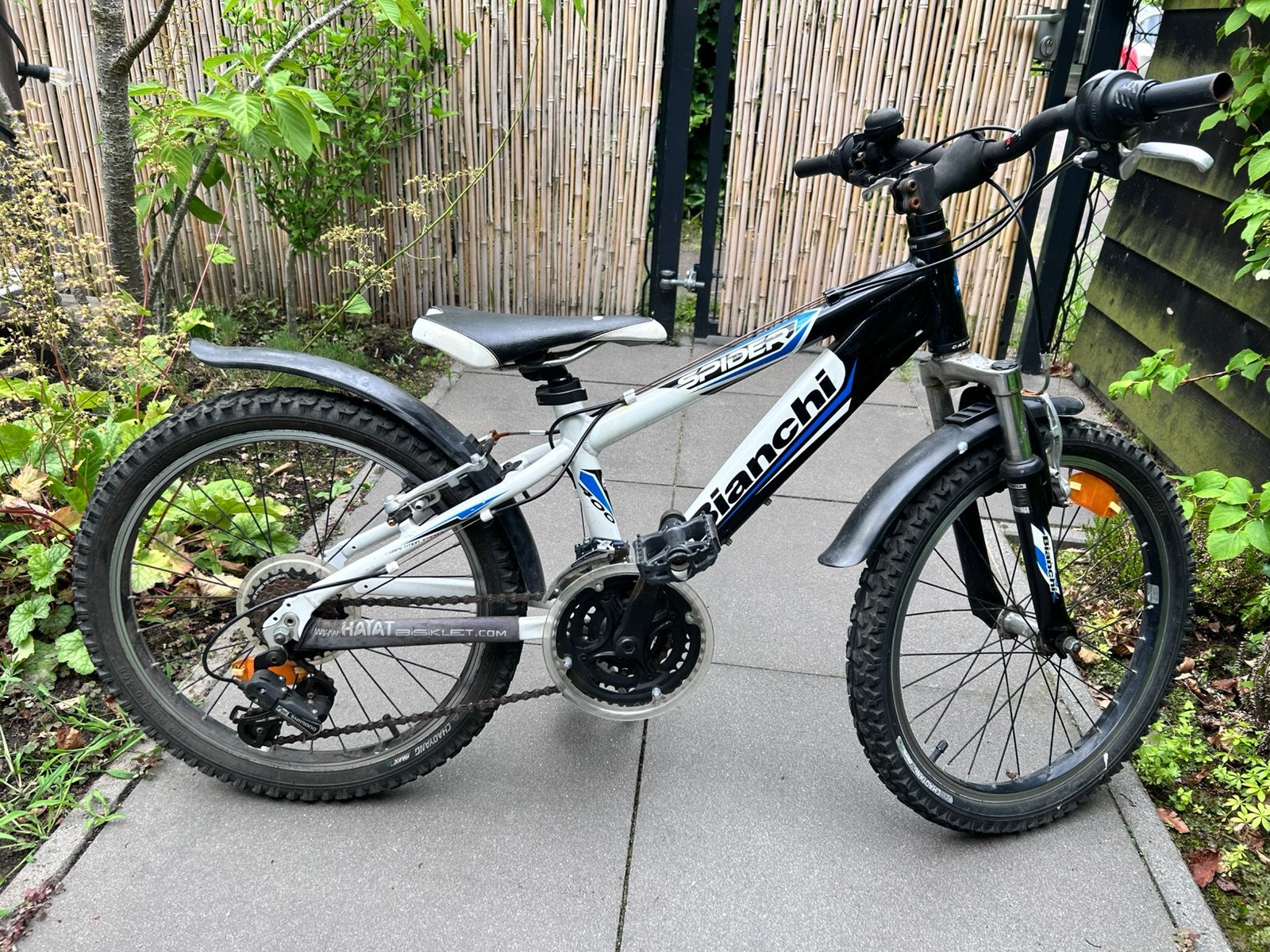 BIANCHI Spider Mountainbike MTB 20 inch - opknapper, Ophalen, Gebruikt, Velgrem, Aluminium