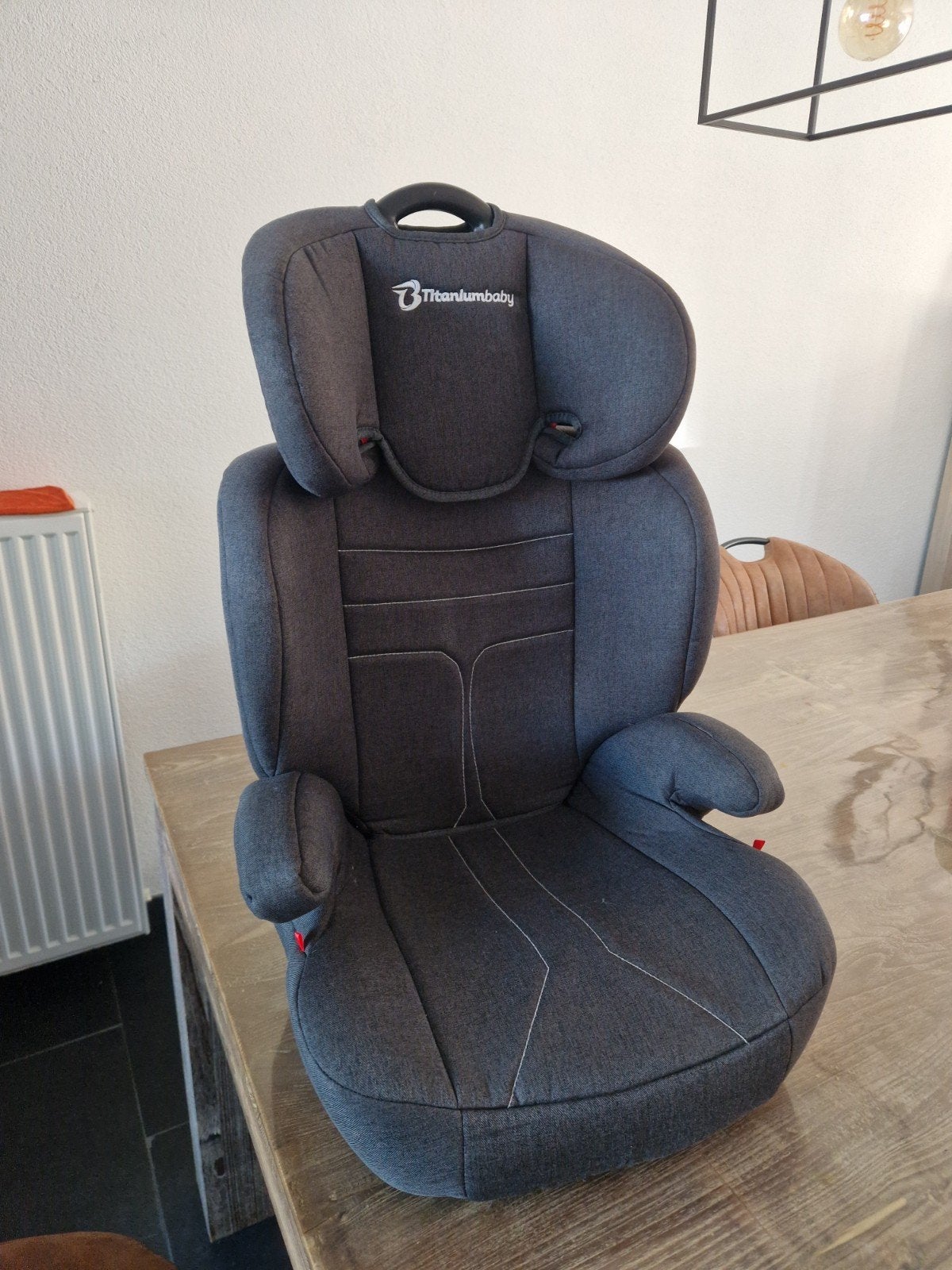 Titaniumbaby autostoel met afneembare rugleuning, 15 t/m 36 kg, Afneembare rugleuning, Ophalen, Overige merken