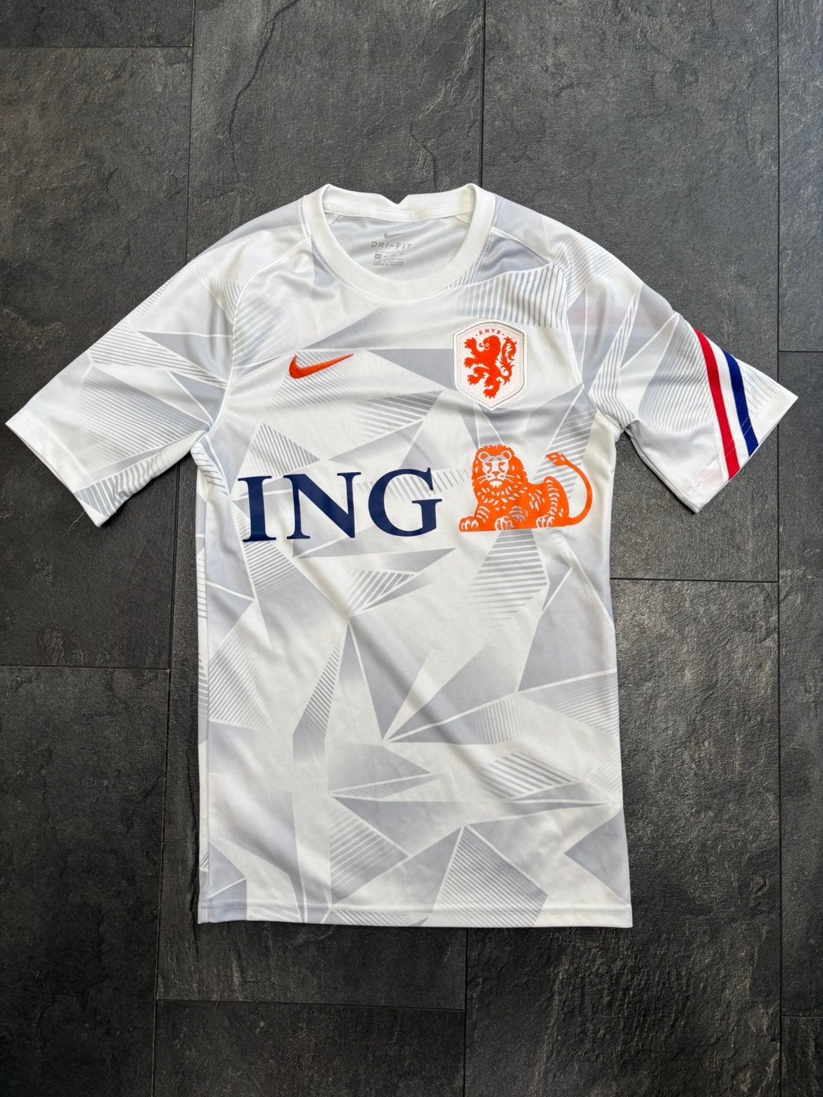 Nederlands elftal trainingshirt 21/22 2021/2022, Maat XS of kleiner, Verzenden, Zo goed als nieuw, Shirt