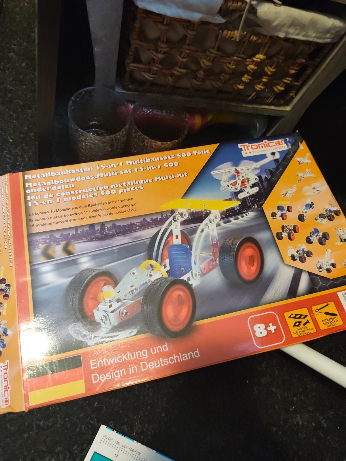 Metaal bouwset 15-in-1 - Nieuw, Ophalen of Verzenden, Nieuw, Overige merken