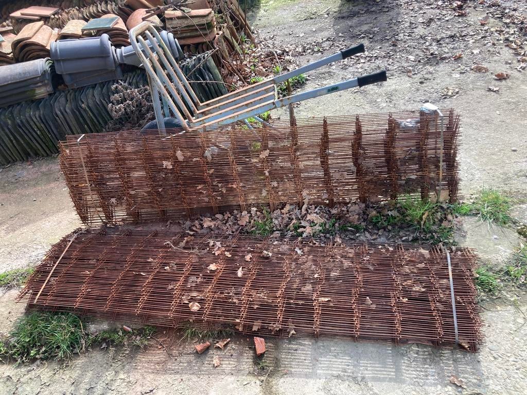 Support liggers H-100 80 st, Doe-het-zelf en Verbouw, Metalen, Ophalen, Nieuw