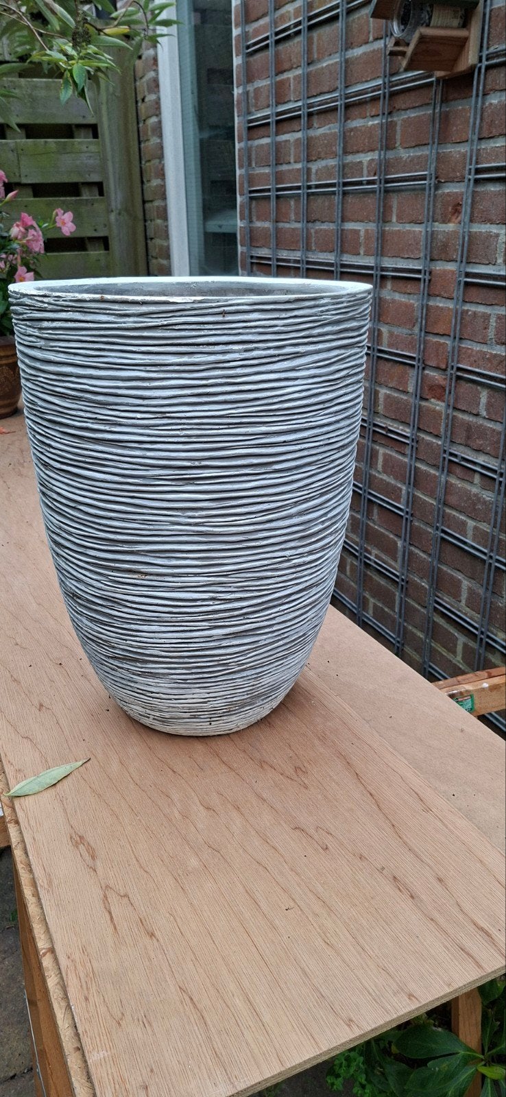 grote plantenpot, Tuin en Terras, Bloempotten, Kunststof, Rond, 40 tot 70 cm, Ophalen