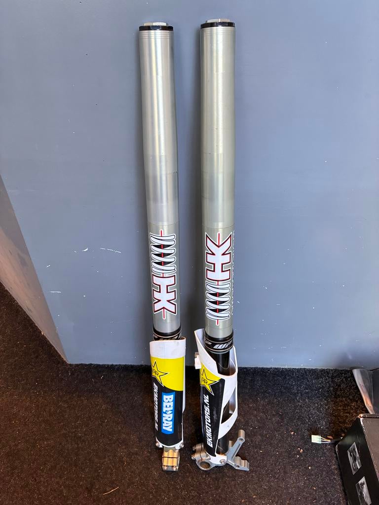 WP Conevalve voorvork & Öhlins achterpomp Husqvarna (2018-23, Ophalen, Gebruikt