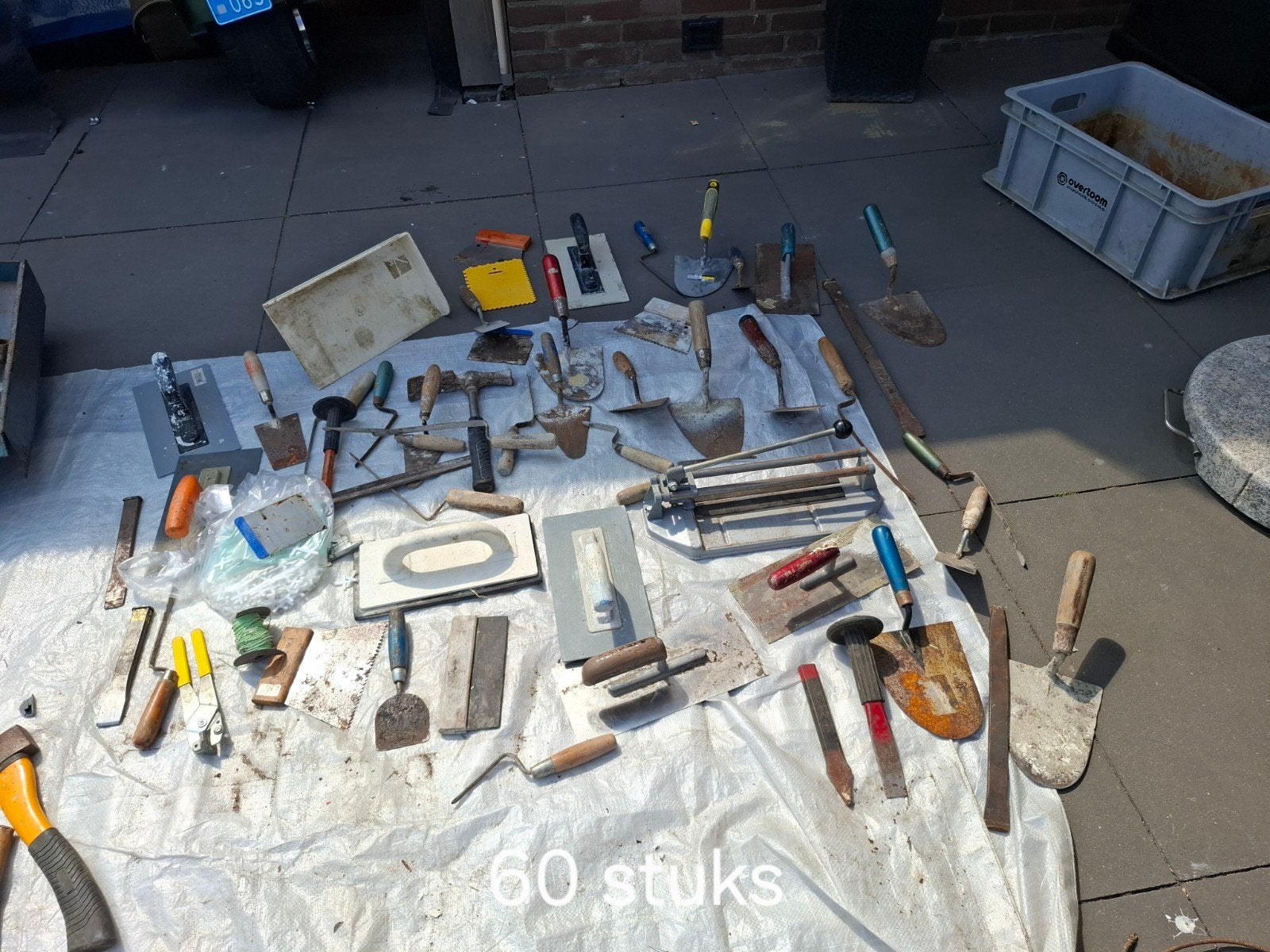 partij gereedschap, Diversen, Ophalen
