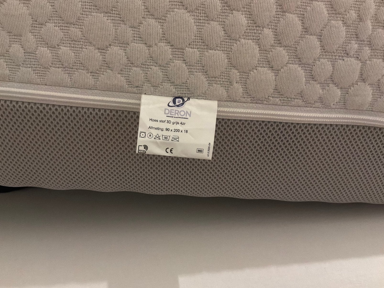 Zorg matras, Ophalen, 90 cm, Eenpersoons, Zo goed als nieuw