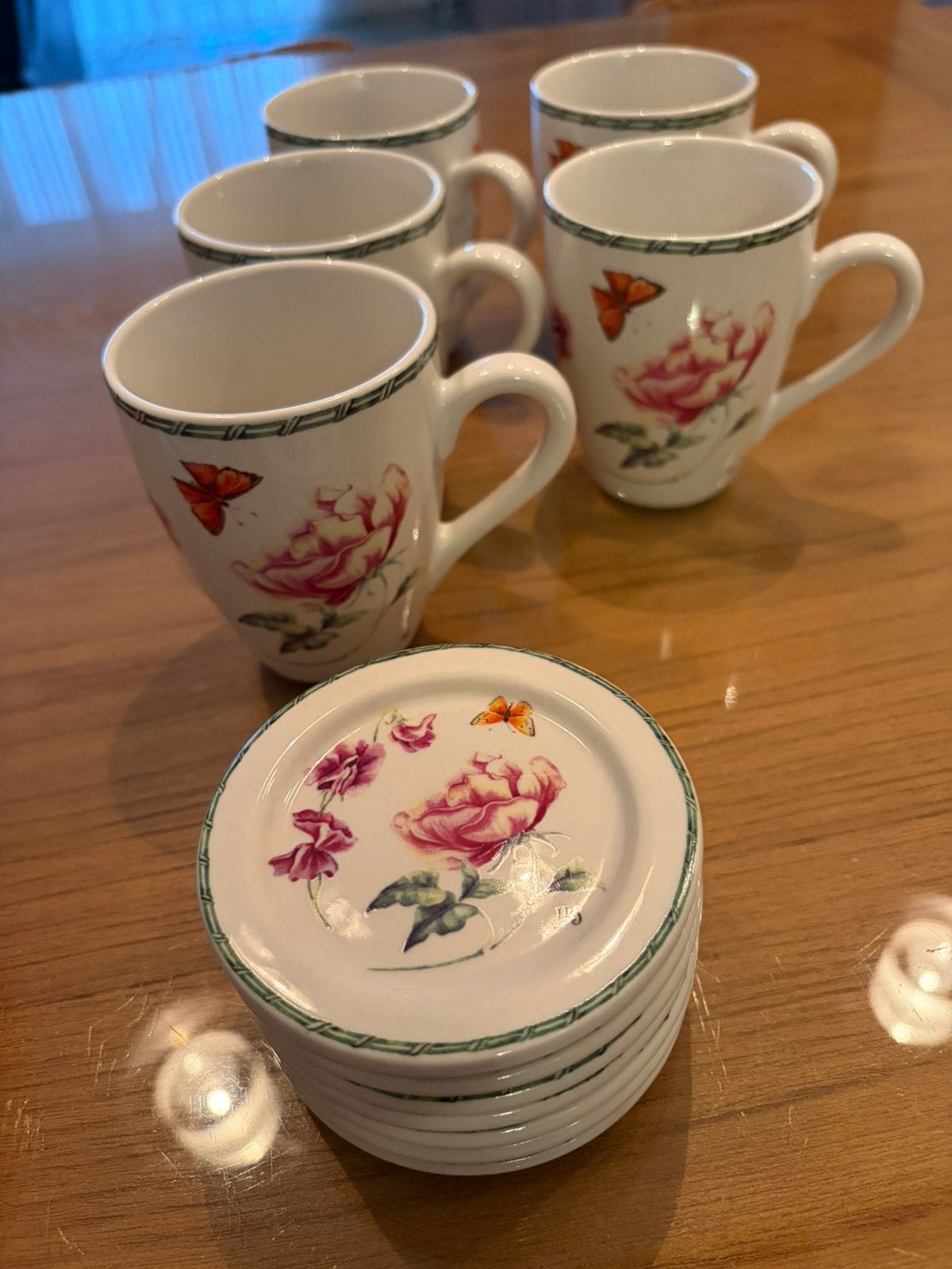 Janneke Brinkman Koffie/ Thee set ook los te koop, Nieuw, Ophalen of Verzenden, Overige stijlen, Kop(pen) en/of Schotel(s)