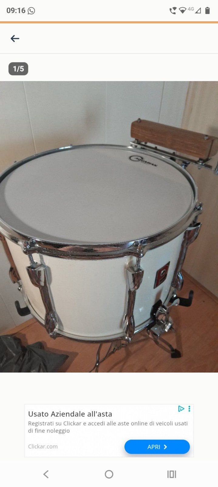 Premier Snaredrum - Goede Prijs (verzending mogelijk), Muziek en Instrumenten, Drumstellen en Slagwerk, Ophalen of Verzenden, Gebruikt