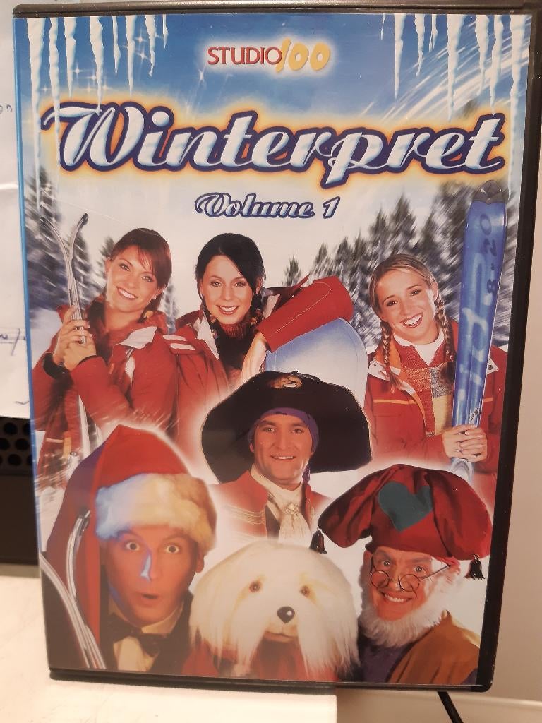 dvd Winterpret vol.1 studio 100 (Z204-36), Alle leeftijden, Ophalen of Verzenden, Zo goed als nieuw