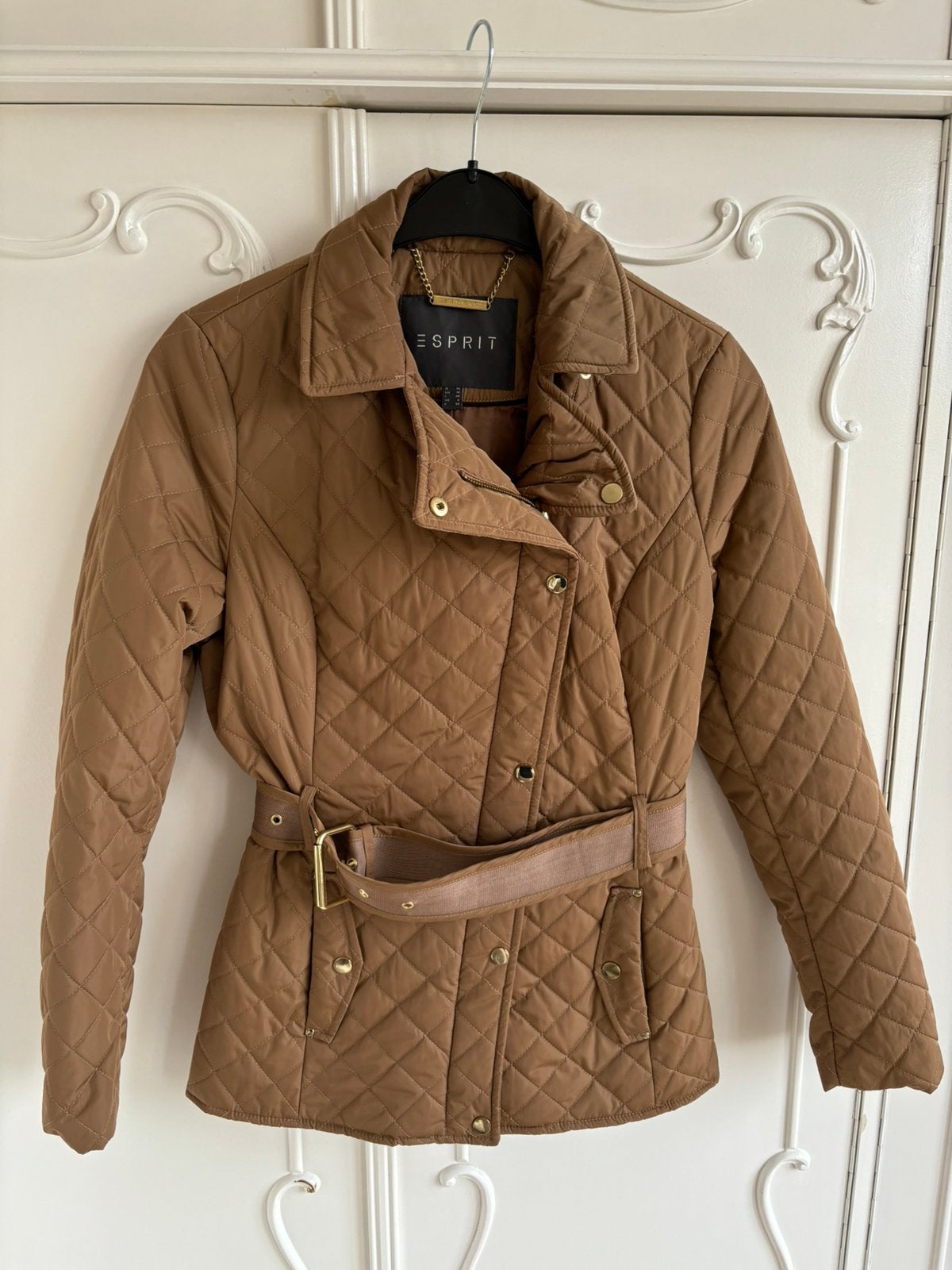 Nieuw camel jas merk Esprit maat S 36, Ophalen of Verzenden, Nieuw, Maat 36 (S), Overige kleuren