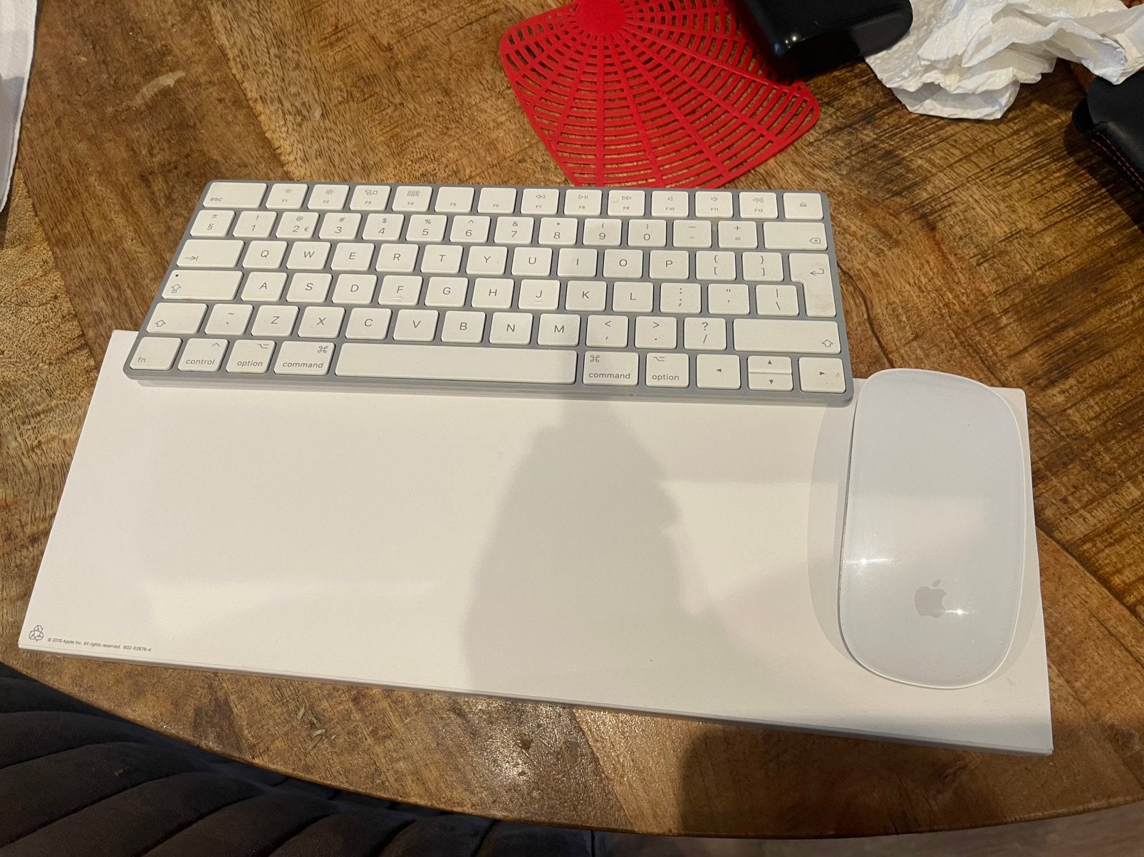 Apple Magic Keyboard en Magic Mouse set, Ophalen of Verzenden, Zo goed als nieuw