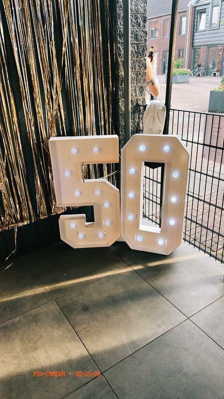 50e Verjaardag Feestpakket: Sarah Decoratie, Ophalen, Zo goed als nieuw, Feestartikel, Abraham of Sarah