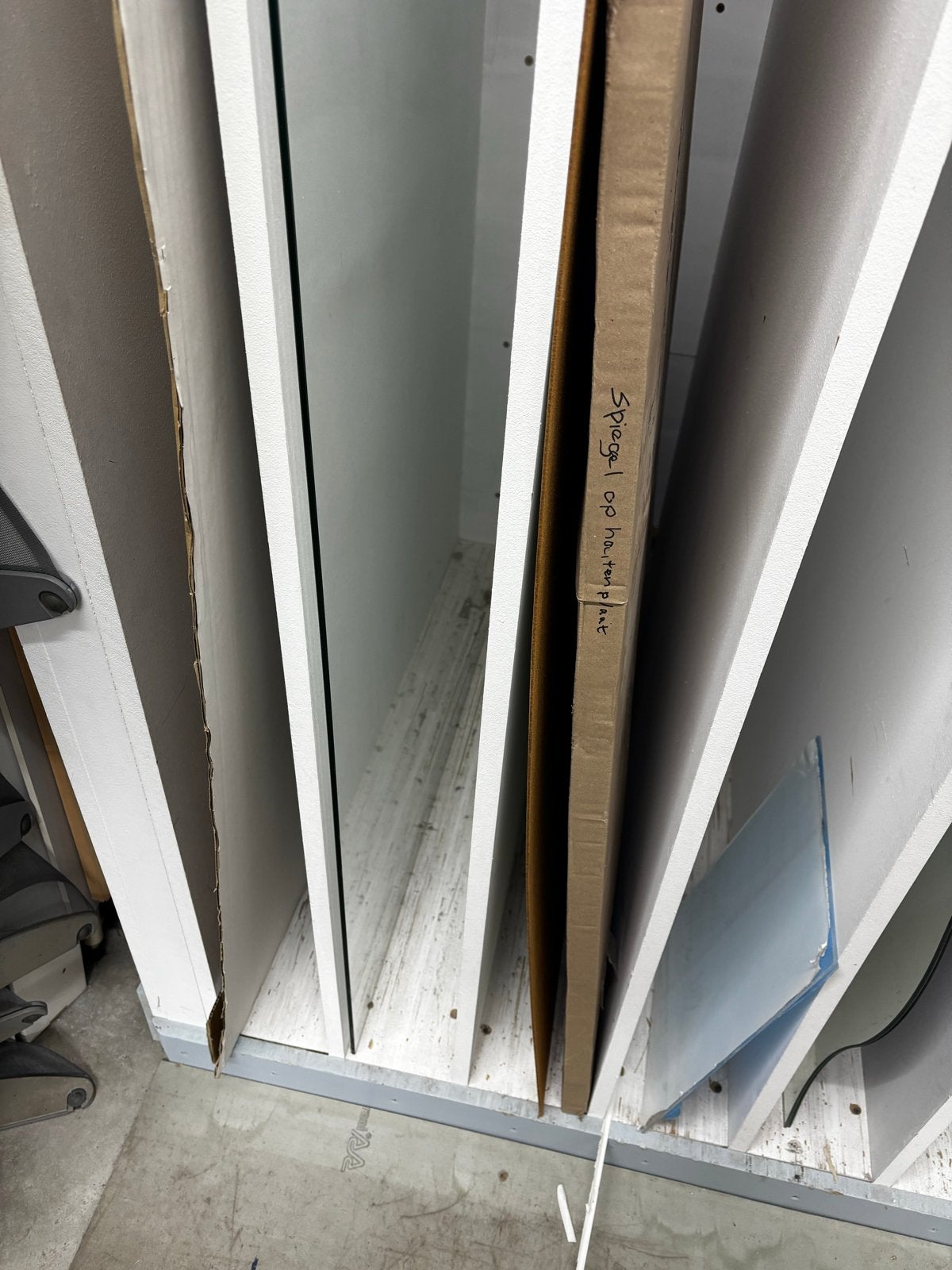 Glasplaat 5 mm dik, 80x175 cm - Ideaal voor balie/tafel, Ophalen, Gebruikt, 80 tot 120 cm, 160 cm of meer