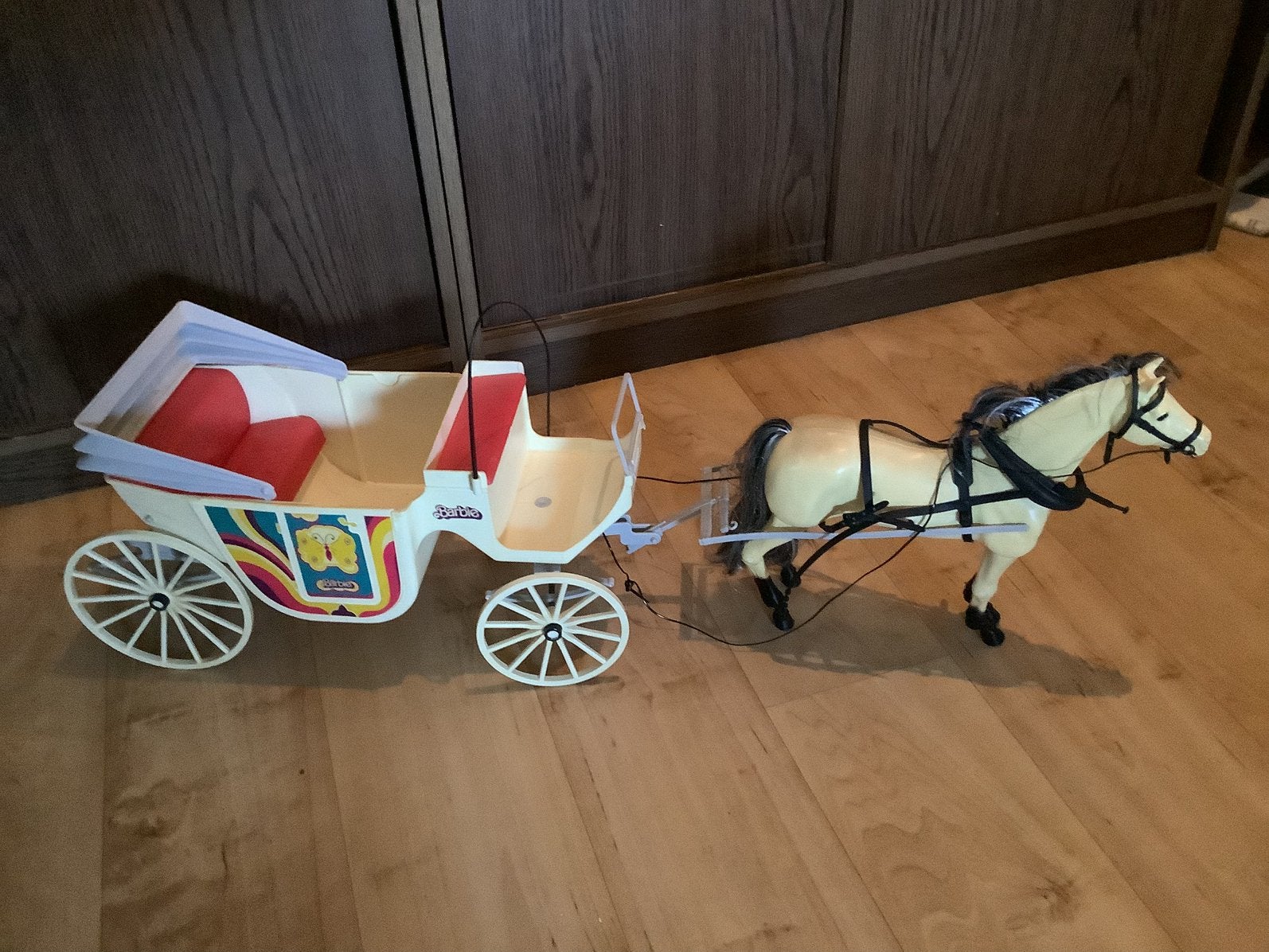 Barbie paardenkoets, Verzamelen, Ophalen, Gebruikt