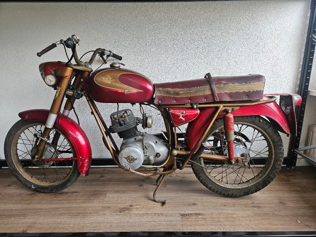 Ducati 98 TS (Bronco) – 1962 – Project. Nagenoeg compleet!, Ophalen, Gebruikt
