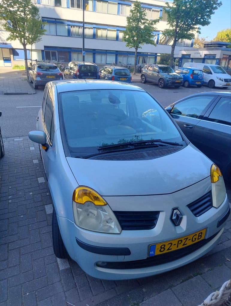 Renault Modus 1.6 16V E4 2005 Grijs, Voorwielaandrijving, 15 km/l, 1145 kg, 4 cilinders