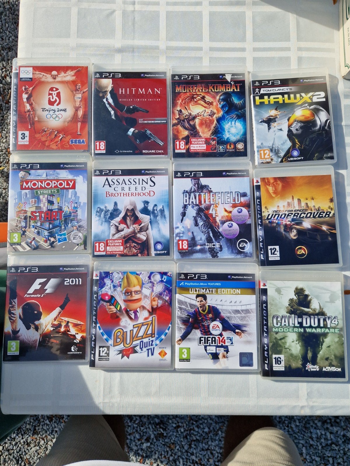 12x PS3 Games: Diverse Collectie (o.a. FIFA 14, Hitman, AC), Avontuur en Actie, Online, Verzenden, Zo goed als nieuw