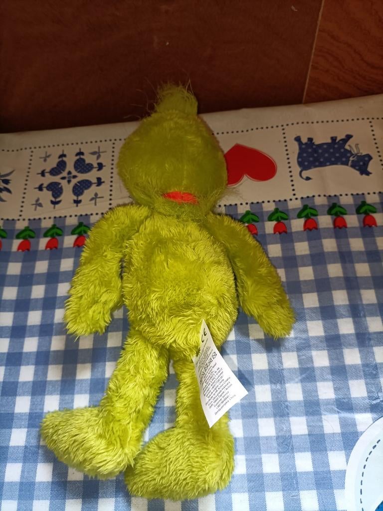 The Grinch knuffel 30 cm groot, Kinderen en Baby's, Ophalen of Verzenden, Zo goed als nieuw, Overige typen