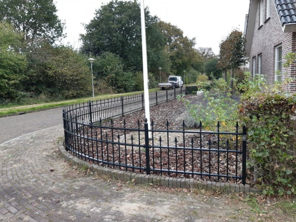 Sierhekwerk voortuin - stalen tuinhek in RAL-kleur op maat, Ophalen, Nieuw, IJzer, Sierhekwerk