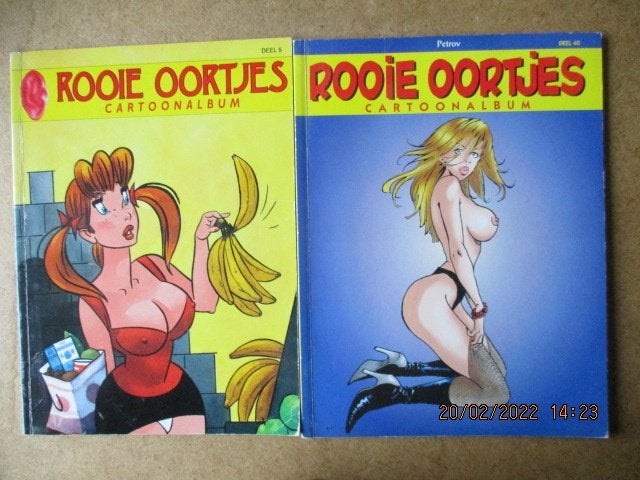 adv5817 rooie oortjes 2, Boeken, Eén stripboek, Ophalen, Gelezen