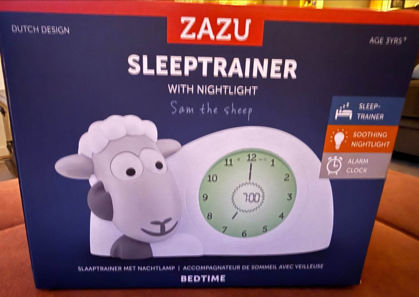 Zazu Slaaptrainer Sam het Schaap met Nachtlampje, Ophalen, Zo goed als nieuw