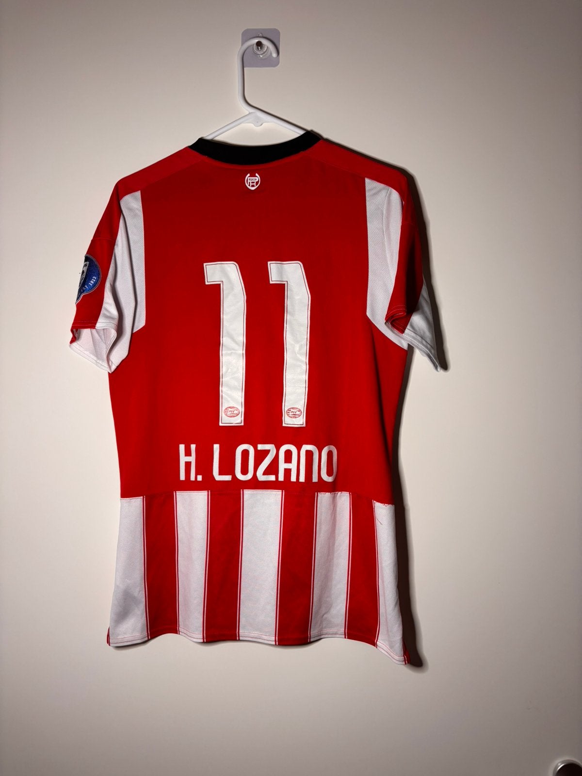 PSV Eindhoven 2017/18 Hirving Lozano #11 voetbal shirt S, Verzenden, Zo goed als nieuw, Shirt