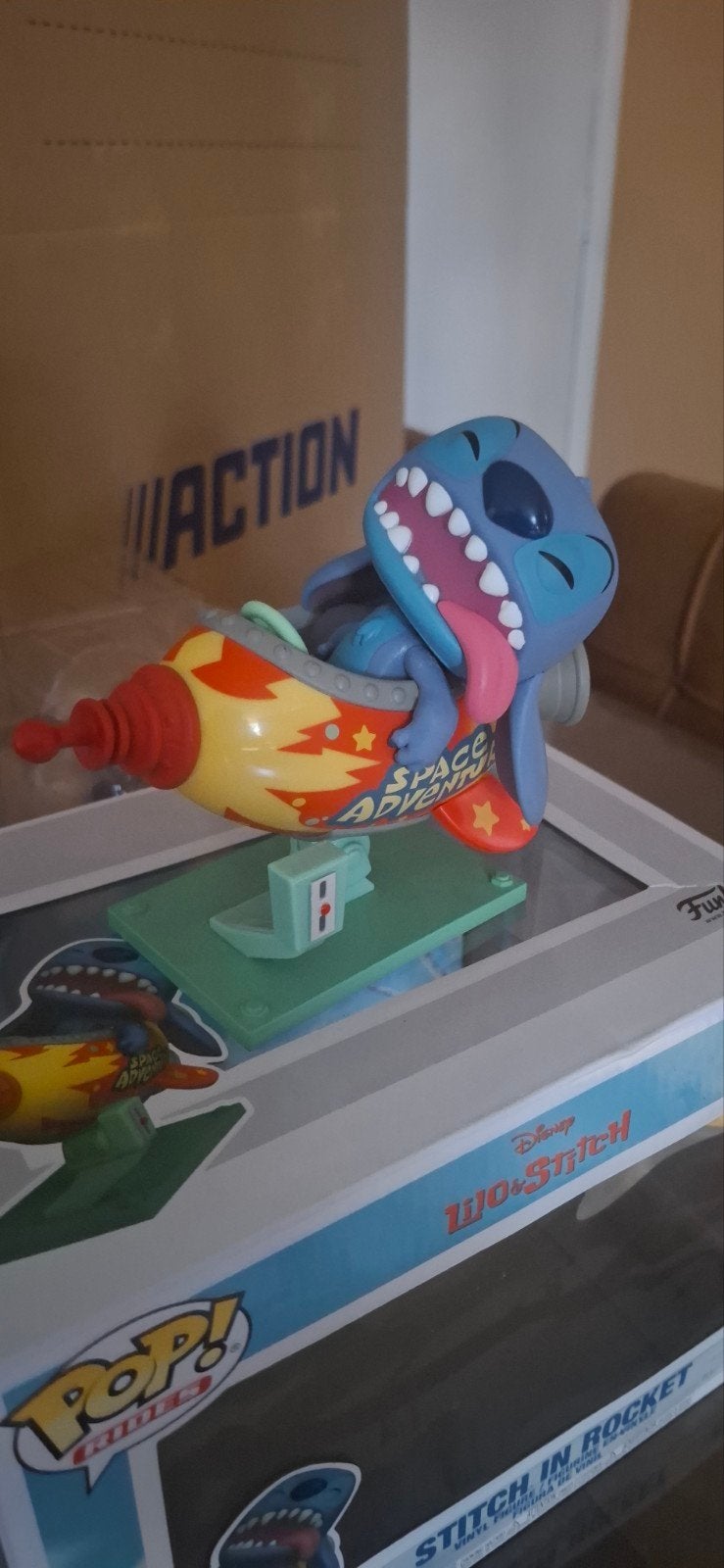 Funko Pop! Rides Lilo & Stitch - Stitch in Rocket #102, Ophalen of Verzenden, Zo goed als nieuw