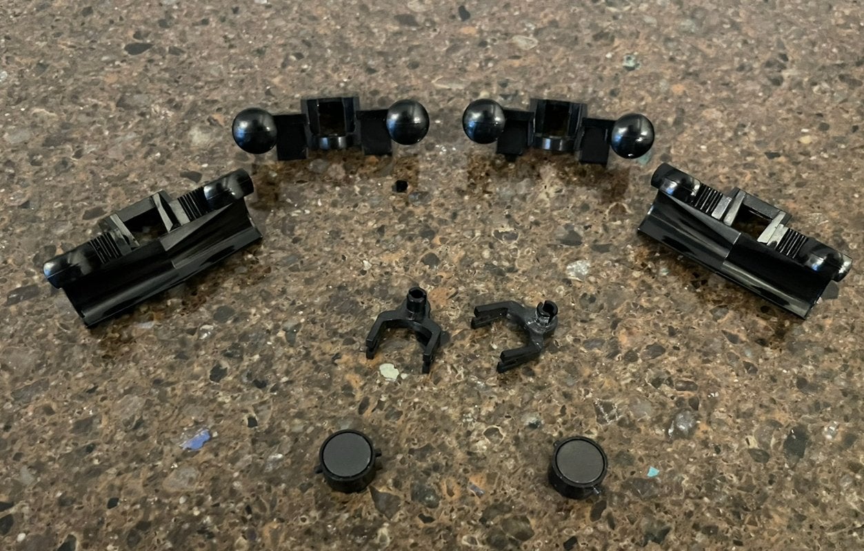 Lego trein onderdelen - magneten, Ophalen of Verzenden, Gebruikt