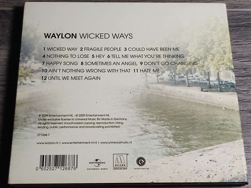 Waylon ‎– Wicked Ways [Digipack], Ophalen of Verzenden, Zo goed als nieuw