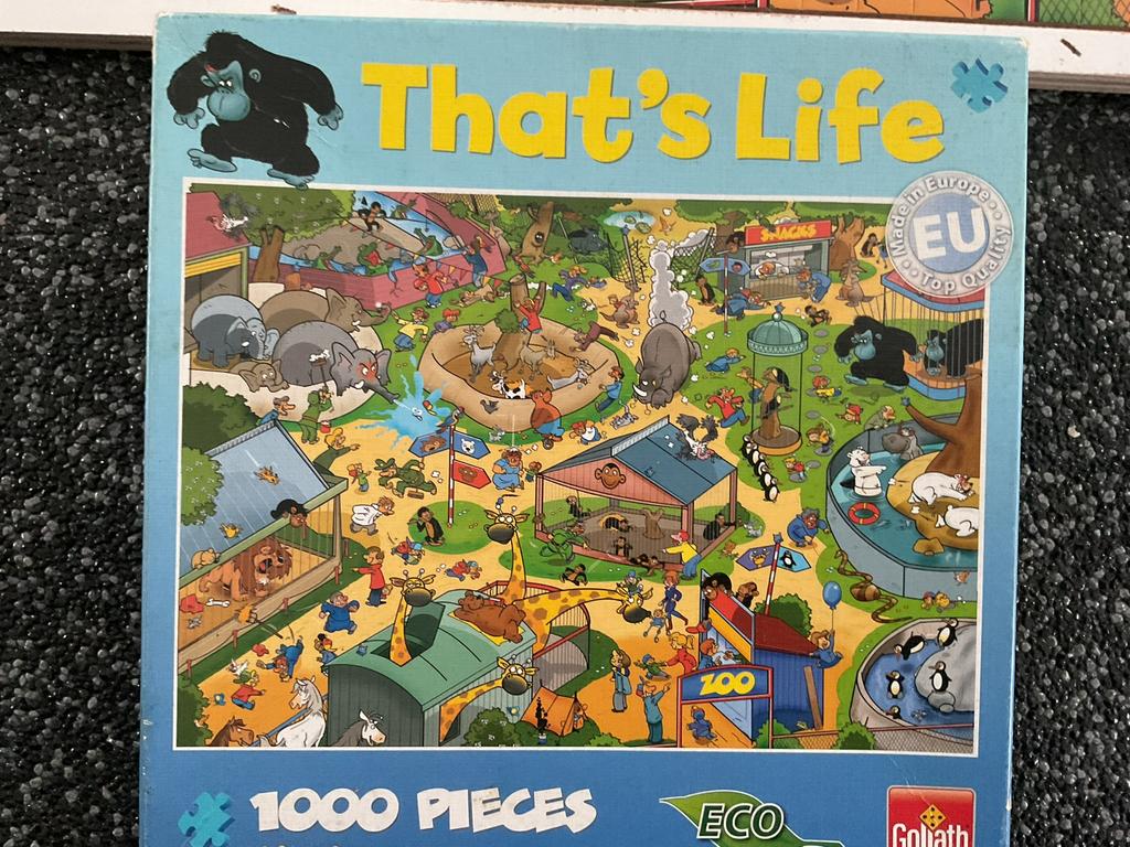 Leuke puzzel, Ophalen of Verzenden, 500 t/m 1500 stukjes, Zo goed als nieuw, Legpuzzel