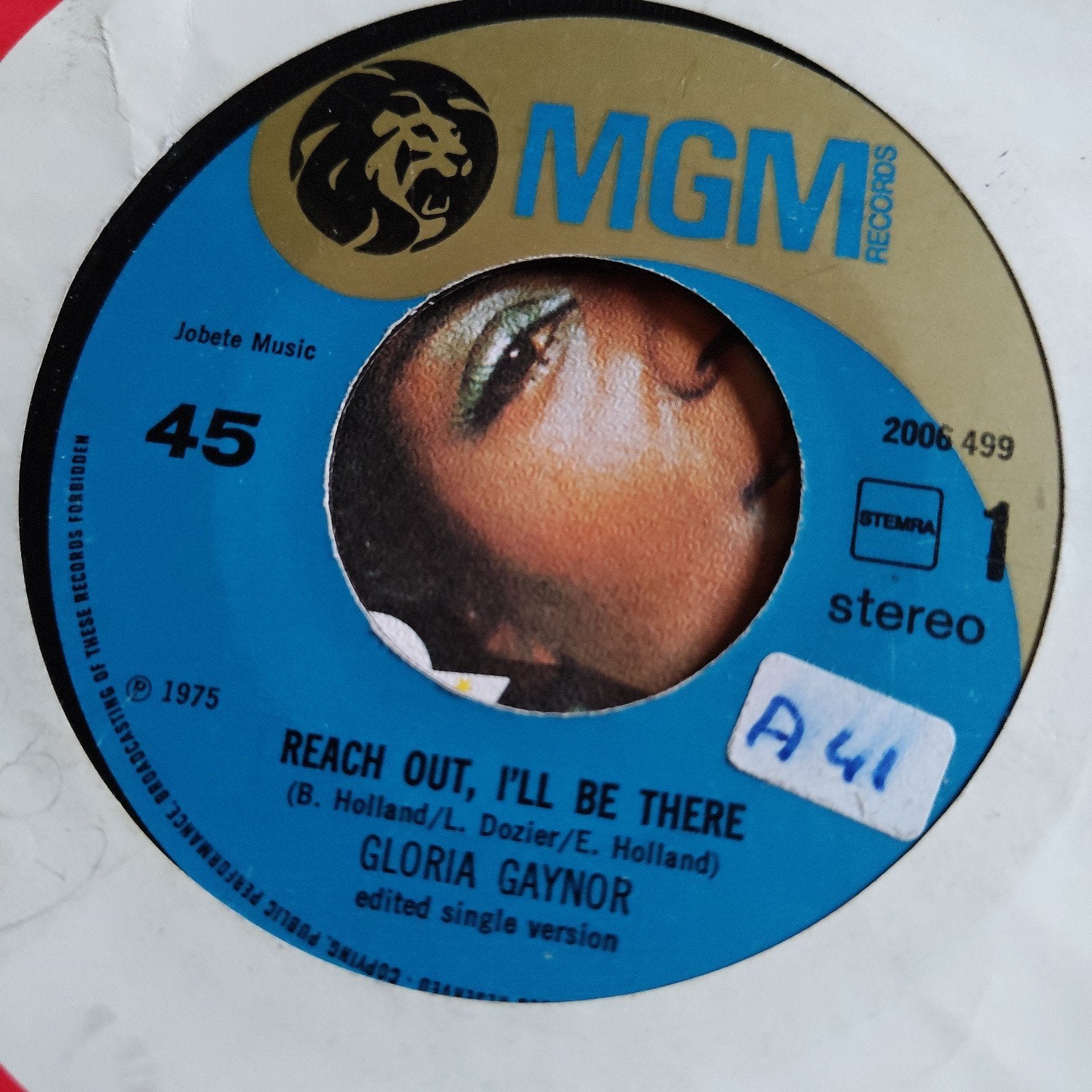 Gloria Gaynor - Reach Out, I'll Be There (1975), Gebruikt, 7 inch, Ophalen of Verzenden, EP