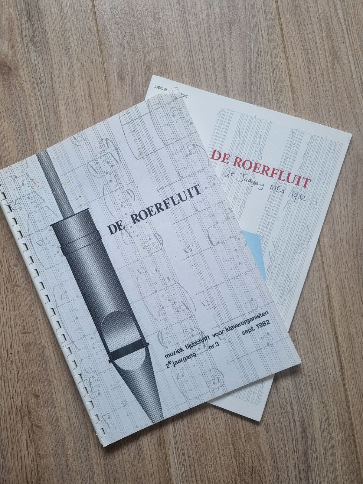 Klavarskribo, De Roerfluit, 1982 no3 en 4, Muziek en Instrumenten, Ophalen of Verzenden, Artiest of Componist, Religie en Gospel