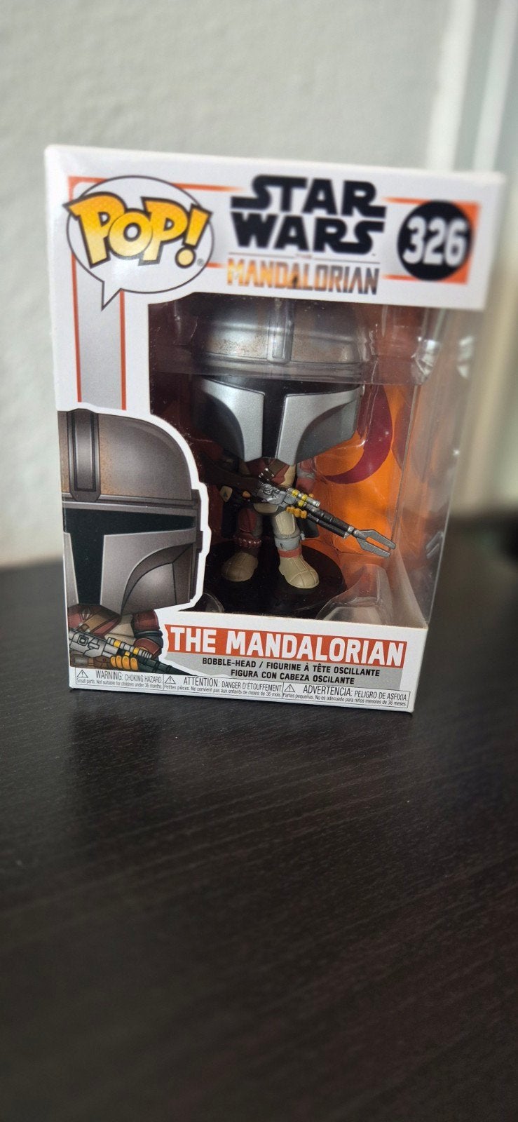 Funko Pop! Star Wars Mandalorian The Madalorian 326, Ophalen of Verzenden, Zo goed als nieuw