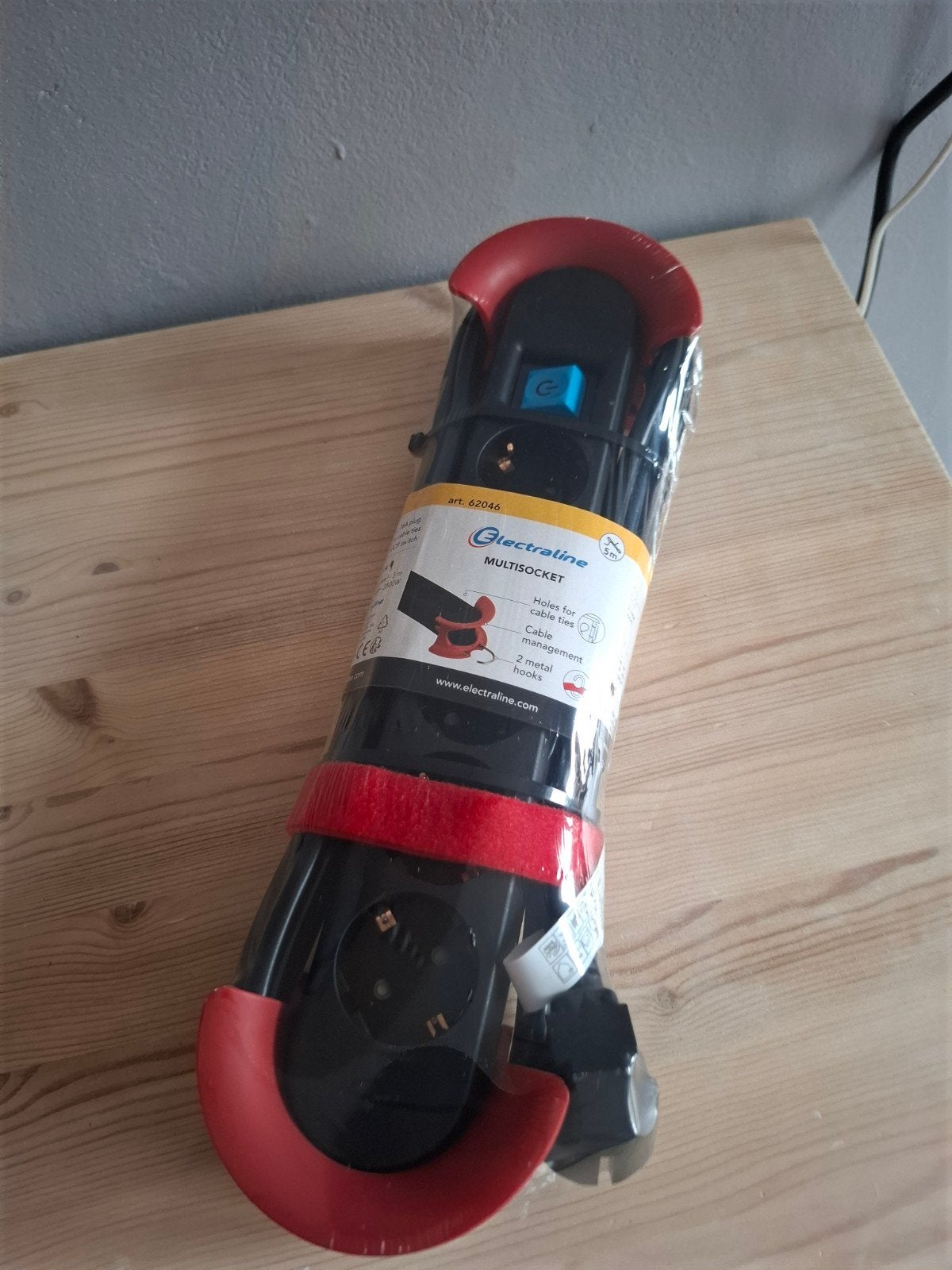 Electraline Multisocket Stekkerdoos - Nieuw in verpakking, Ophalen of Verzenden, Nieuw, Overige merken, Stekkerdoos