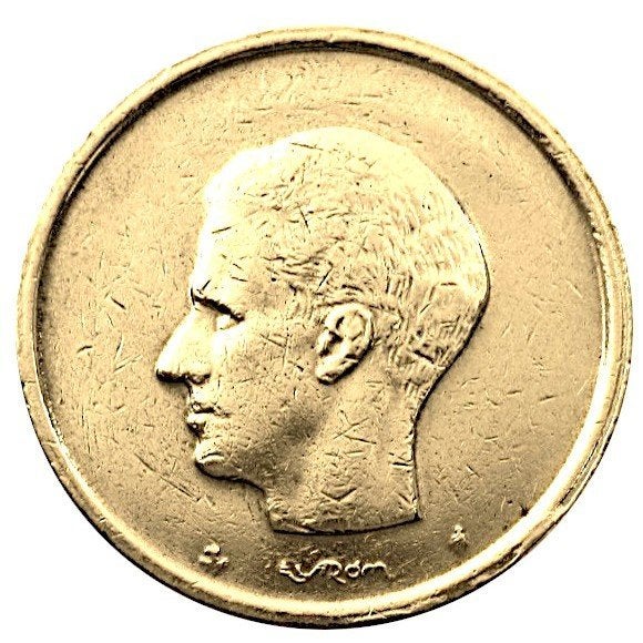 Belgie 20 frank uit 1982, Postzegels en Munten, Ophalen of Verzenden, België, Losse munt