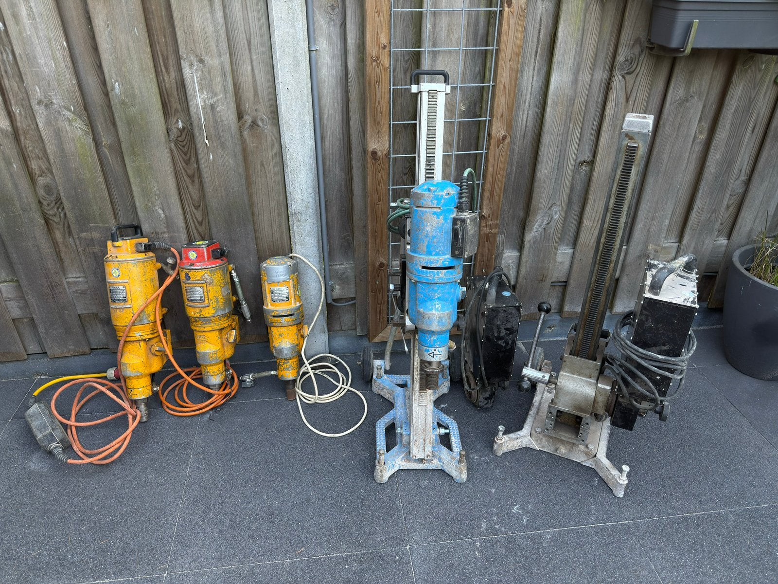 Weka dk diamantboormachine betonboormachine statief diamant, Doe-het-zelf en Verbouw, Gereedschap | Boormachines, Ophalen, Zo goed als nieuw