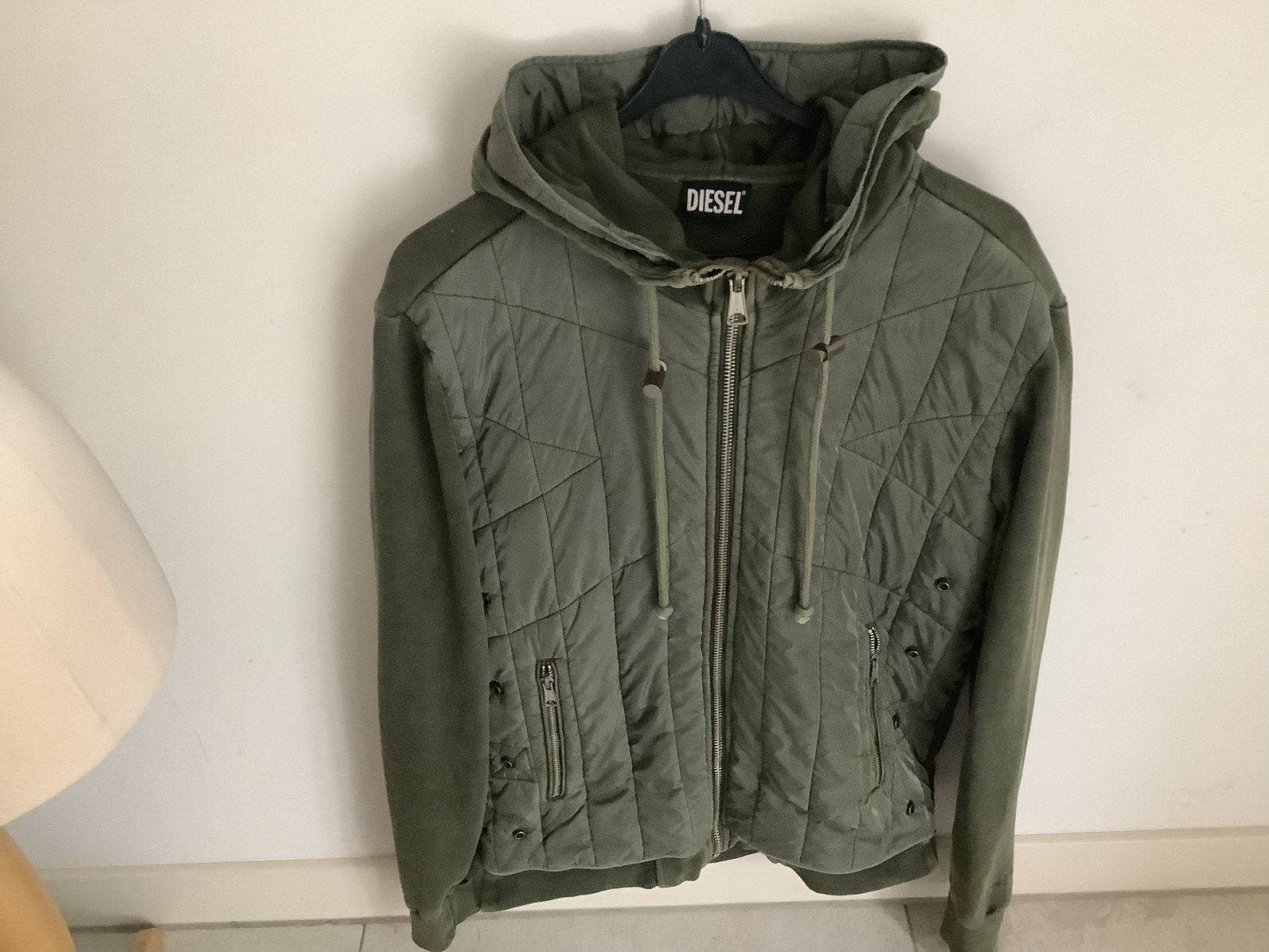 Diesel J-Bomberjack maat XL, Ophalen of Verzenden, Zo goed als nieuw, Maat 56/58 (XL), Groen