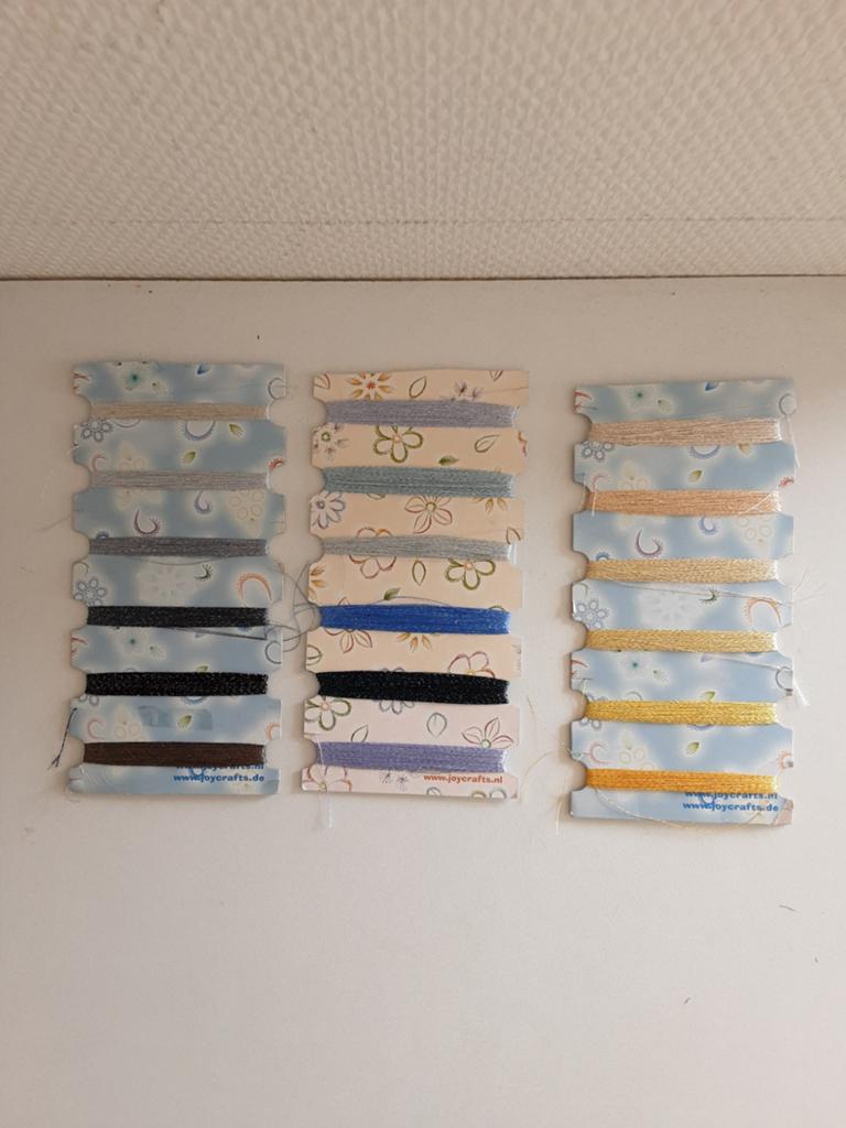 Borduurgaren., Hobby en Vrije tijd, Ophalen of Verzenden, Zo goed als nieuw, Handborduren, Borduurgaren of Zijde