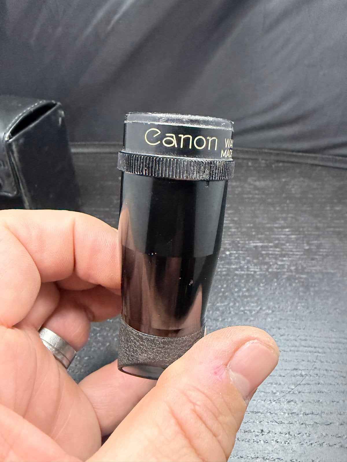 Vintage Canon Waist Level Viewer 2 met hoes, Overige typen, Ophalen of Verzenden, S, S