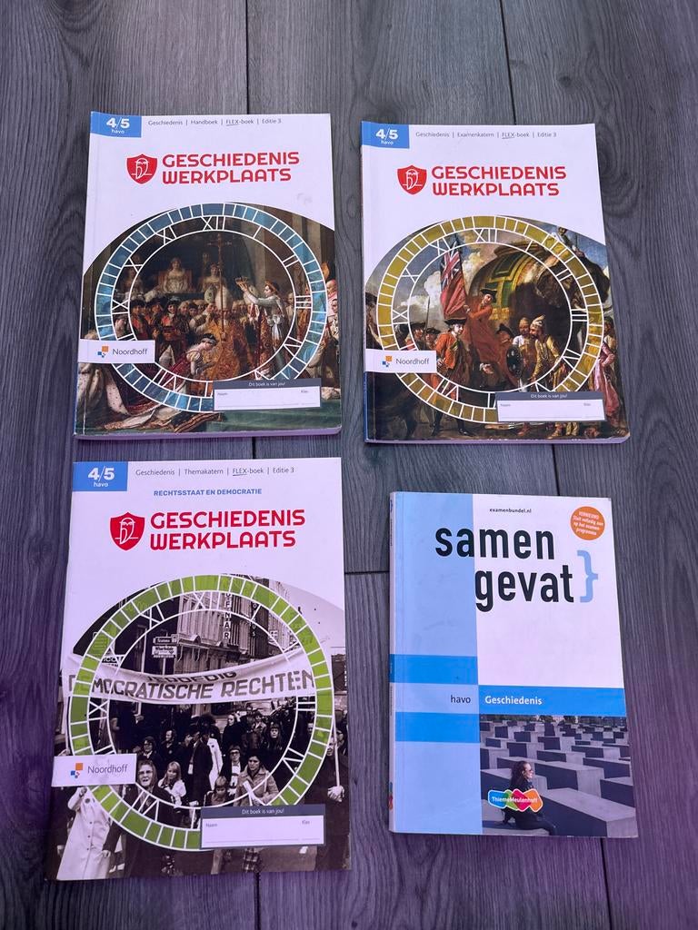 Havo 4/5 Geschiedenis boekenpakket, Boeken, Ophalen of Verzenden, Gelezen, HAVO, Geschiedenis