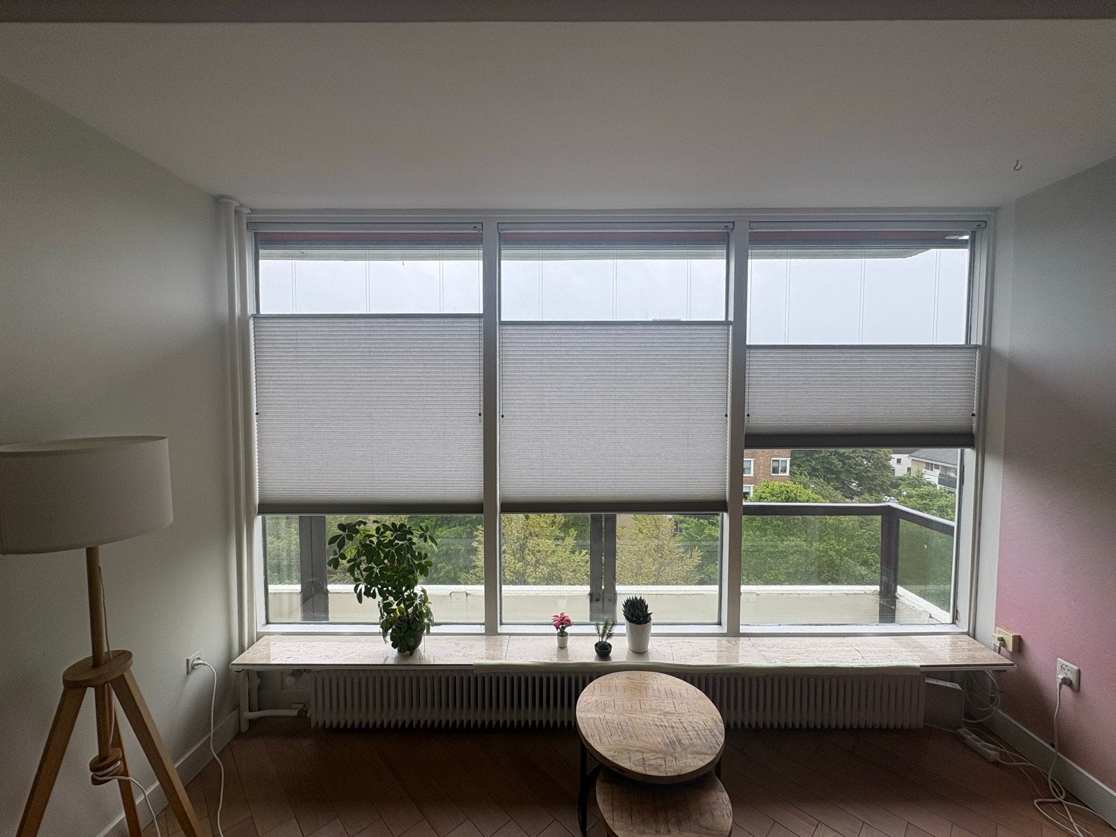 Luxaflex Duette Shade Plisségordijnen - Grijs - Set of los, Overige merken, Ophalen of Verzenden, Polyester, Grijs