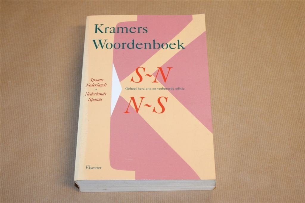 Kramers Woordenboek - Spaans-Nederlands/ Nederlands-Spaans, Boeken, Woordenboeken, Ophalen of Verzenden, Zo goed als nieuw, Van Dale